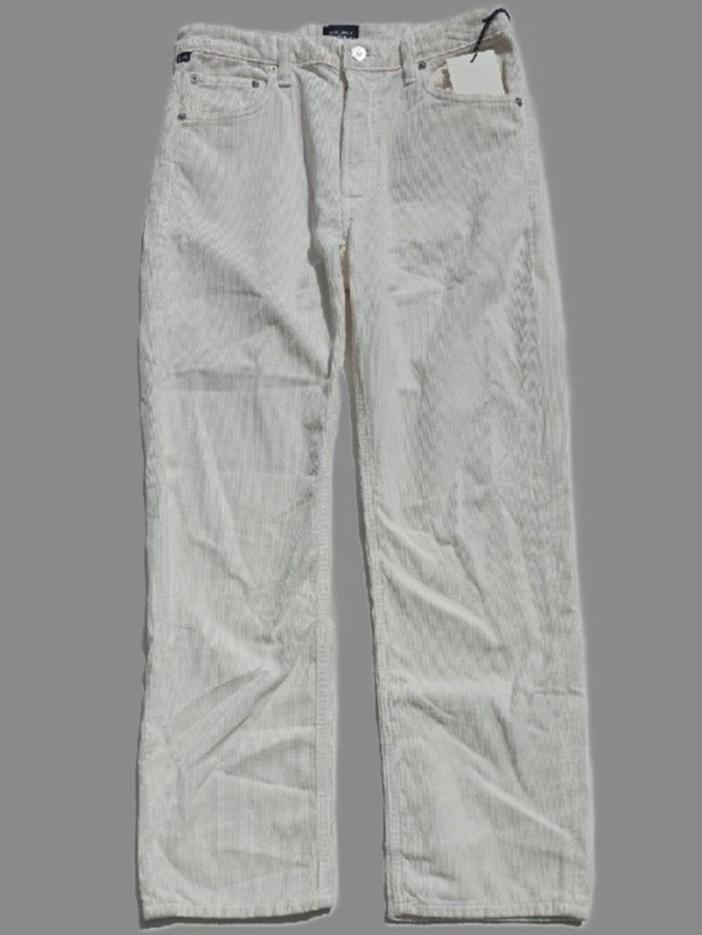 NEW $238 CITIZENS OF HUMANITY ZURIE HIGH RISE STRAIGHT LEG CORDUROY PANTS W27 - Picture 2 of 9